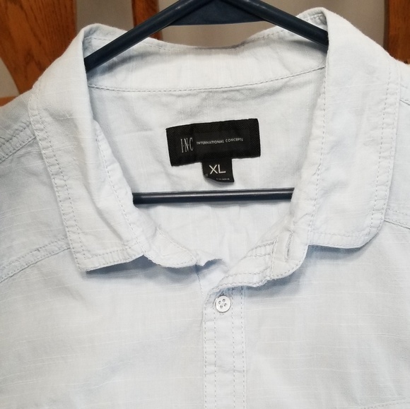 INC Men's Casual Dress Shirt - Picture 2 of 3